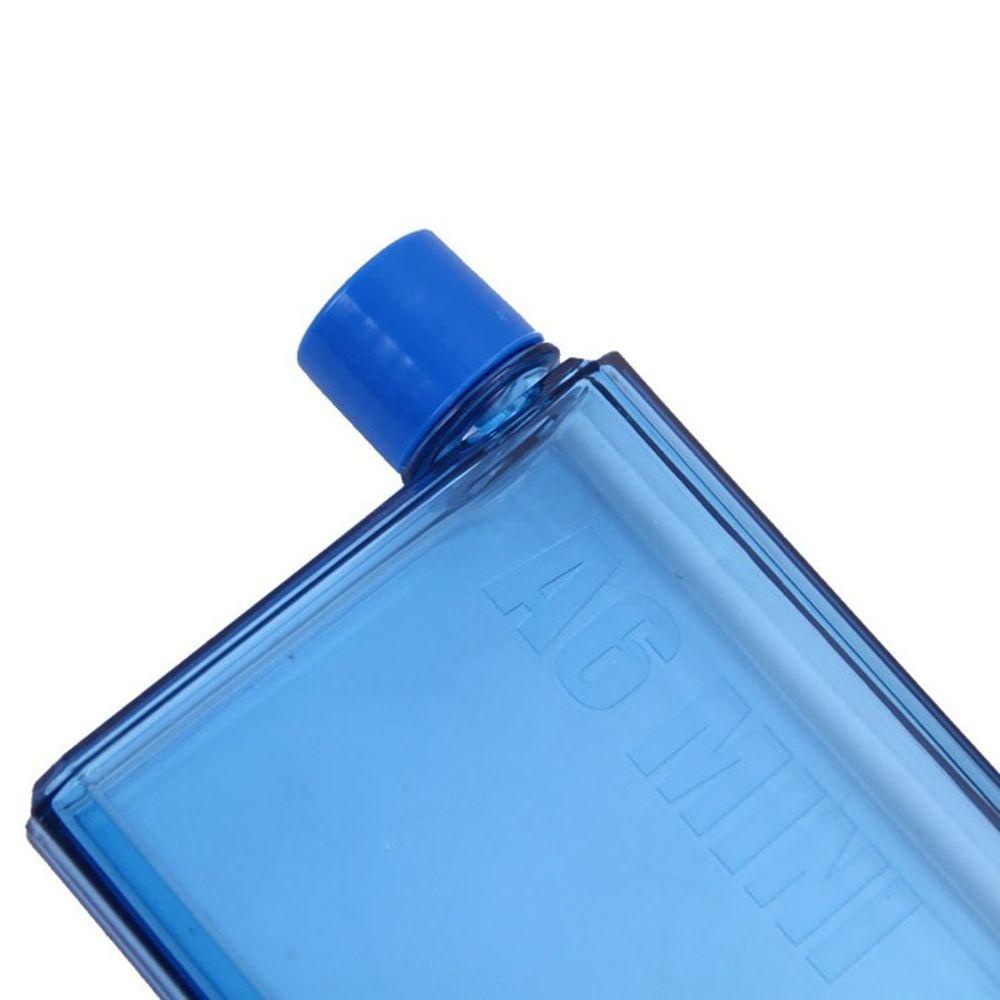 TOP A5 A6 Botol Air Minum Datar Transparan Outdoor Kettle Plastik