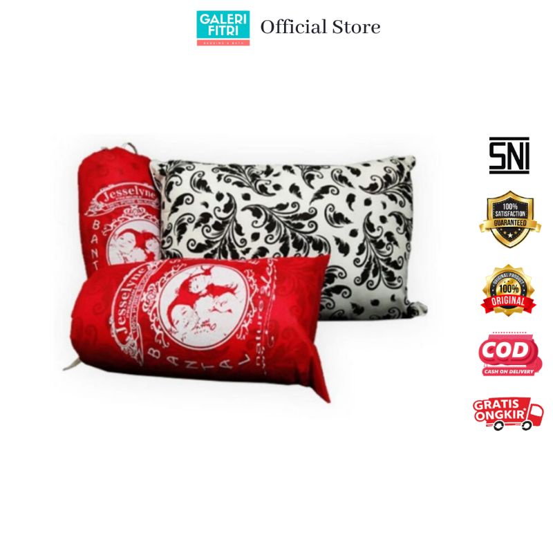 Bantal Jesselyn Premium - Guling Jesselyn Premium - Bantal Guling Jesselyn - Bantal Jesselyn - Gulin