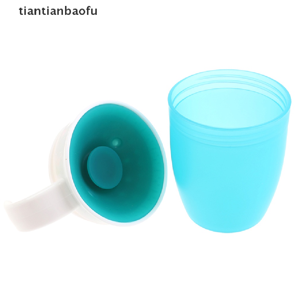 (Tiantianfu) Botol Minum Bayi / Anak Anti Bocor Dapat Berputar 360 Derajat