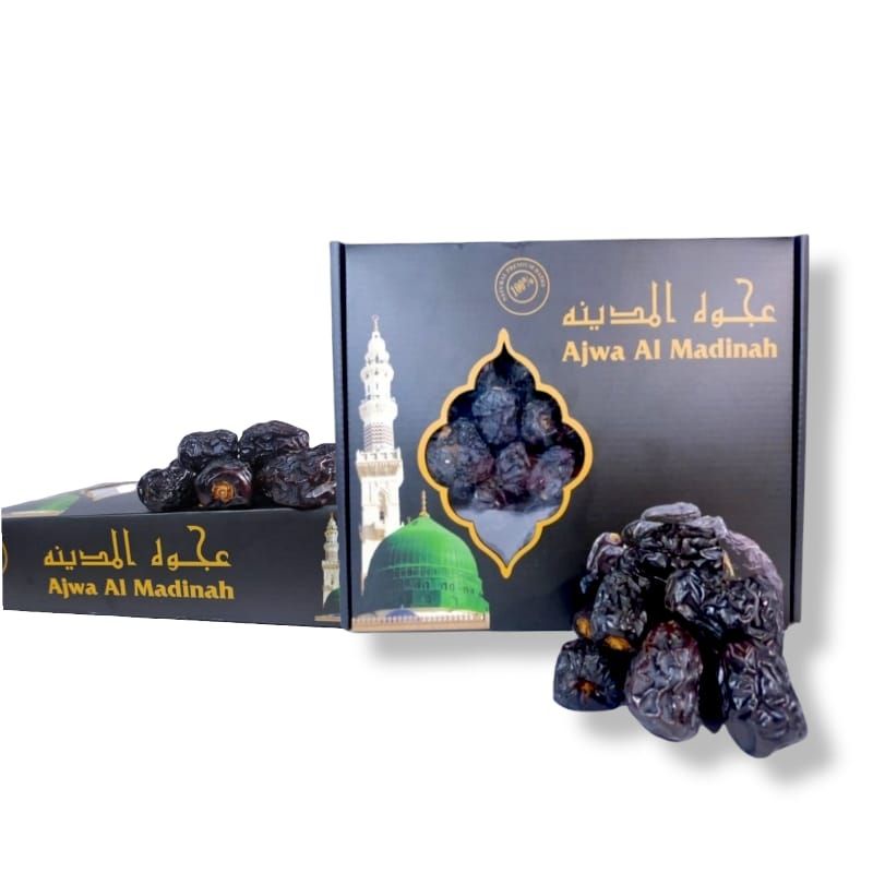 Kurma Ajwa//Kurma Nabi Madinah Kemasan Premium Dus 1kg