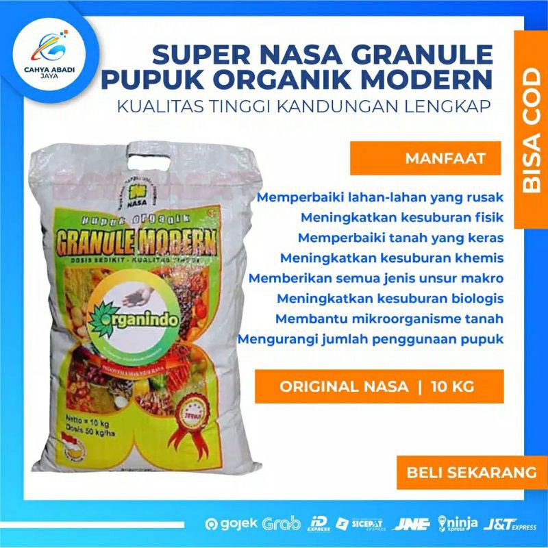 Pupuk Granule Modern Nasa 10Kg Terlaris