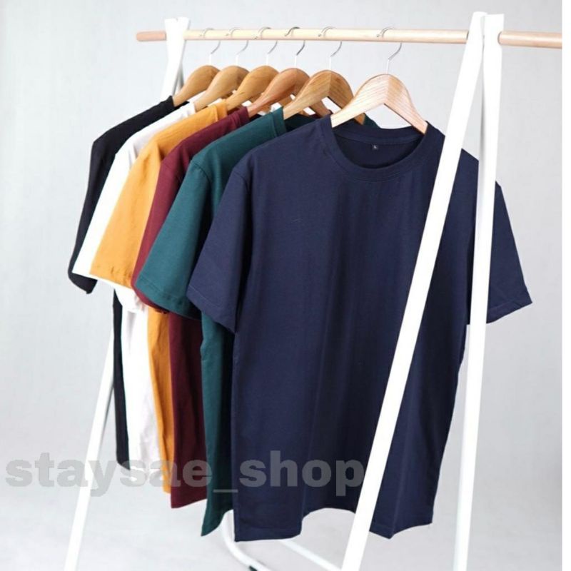 T-shirt Pria Oversize / Kaos Polos Oversize / Kaos Pria / T-shirt Polos combed 30s