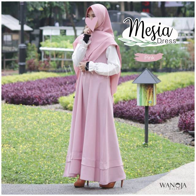 Gamis Mesia. MESIA DRESS. Wanoja ORI. Apik campernik