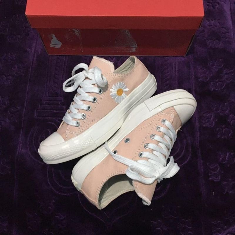 CONVERSE BUNGA PEACH LOW PEACE MINUSONE LOW CANVAS