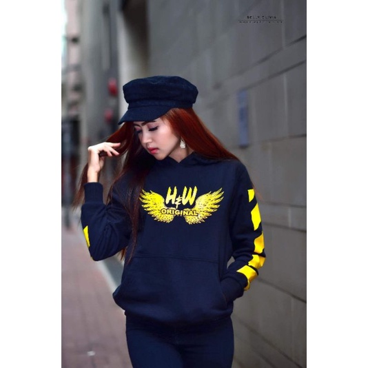 H&W HOODIE  ORIGINAL COWO CEWE