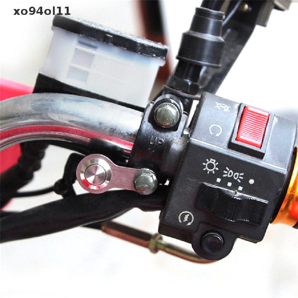 (hotsale) Tombol Saklar ON-OFF Mesin Pada Stang Sepeda Motor Universal 12V Tahan Air