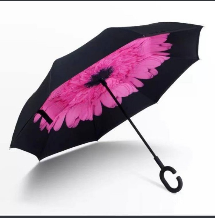 Termurah - Payung Terbalik Kazbrella / Peralatan Hujan