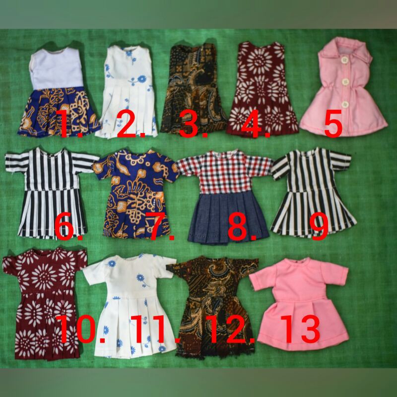 Baju BJD 1/6 Part 1