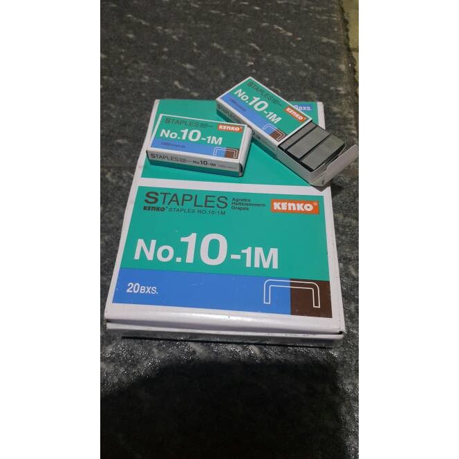 ISI STAPLES KENKO NO 10 - 1M 1000 STAPLES GROSIR TERMURAH