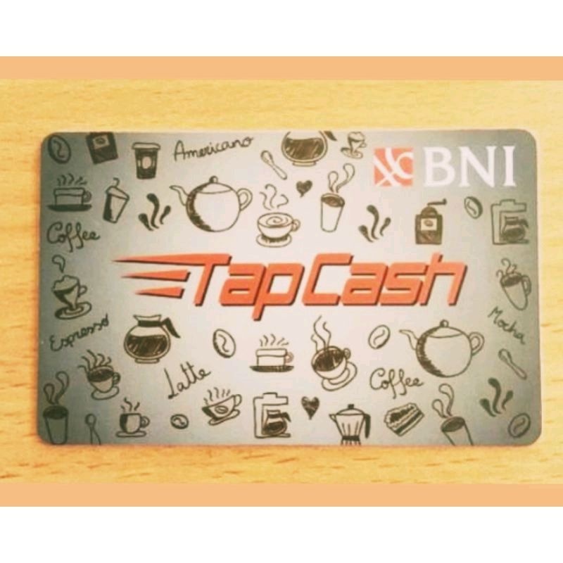 BNI Tapcash edisi All about Coffee ORI /Like eMONEY eTOLL Flazz or Brizzi