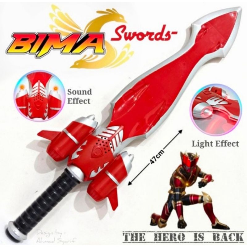 MAINAN PEDANG BIMA HERO SWORDS