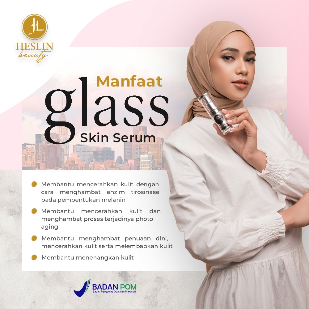 (SIAP KIRIM) SERUM HESLIN BEAUTY/HESLIN SERUM (WHITENING SERUM/ACNE SERUM/GLASSKIN SERUM)-2