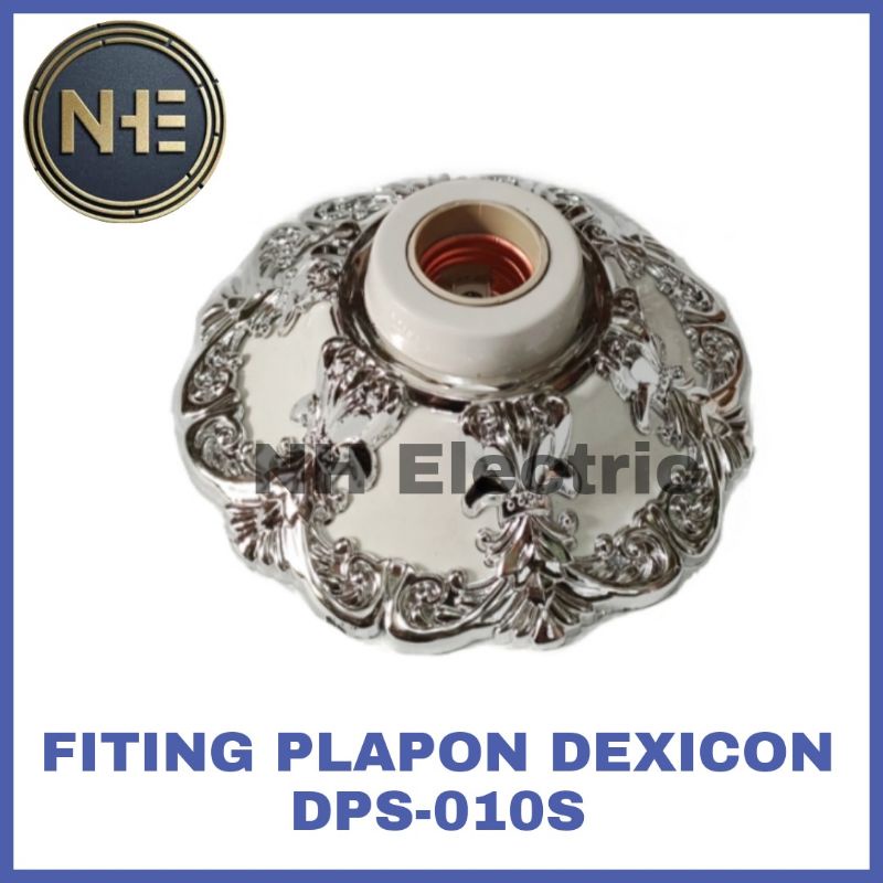 Fitting Lampu Hias - Fitting Hias - Fitting Plafon Pvc - Fitting Lampu Plafon Hias Dexicon