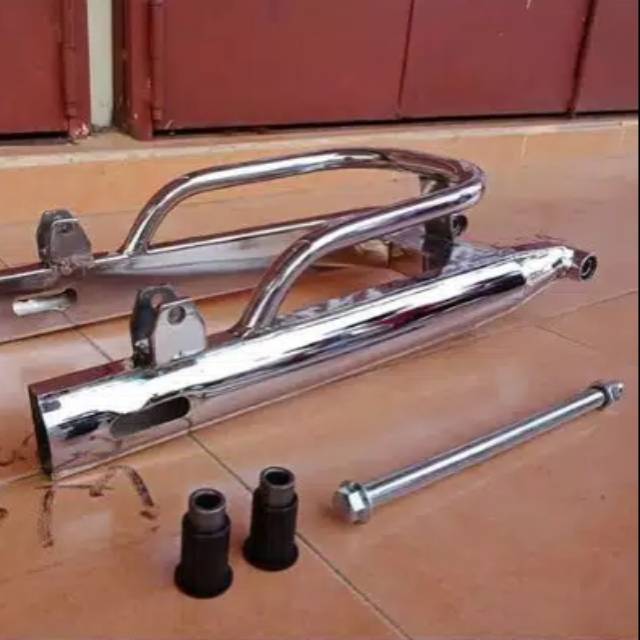 Swing Arm Oval rx king finishing krom spesiall.. Bahan tebal,halus,dan awett