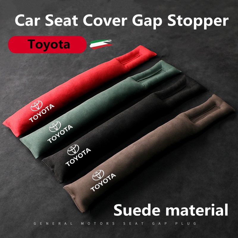 G-club Cover Gap Jok Mobil Bahan Kulit Suede Anti Bocor Untuk Toyota