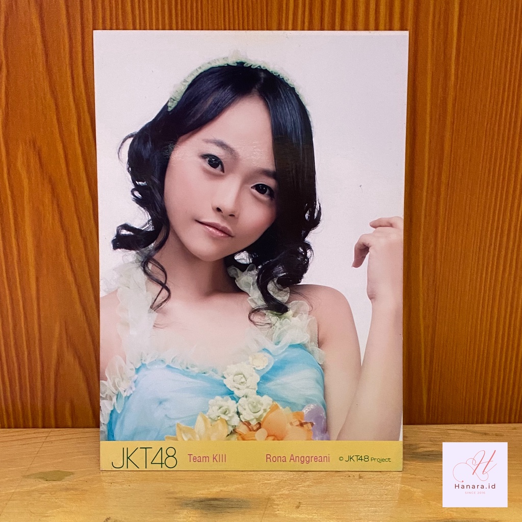 PP Photopack JKT48 Rona Anggraeni Ayen Fleur Flower Seifuku close up