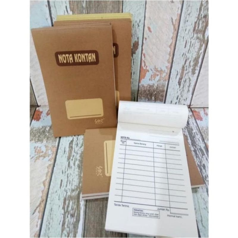 

Nota Kontan Zibiz 1 Rangkap Ukuran Kecil