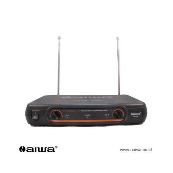 MIC WIRELESS NAIWA UHF 260 Microphone Handheld Suara Jernih