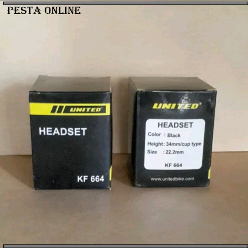 Headset standar 22.2 UNITED SEPEDA Buruan