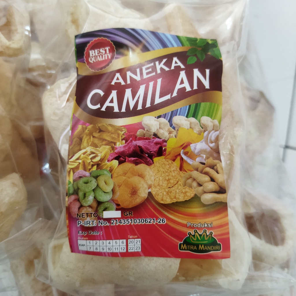 

Kerupuk Rambak Aneka Camilan 30gr Kulit Sapi