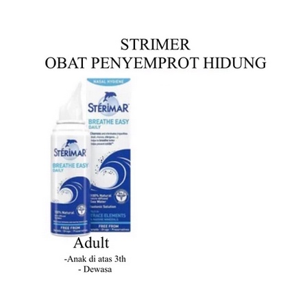 PERA545 STERIMAR NOSE HYGIENE AND COMFROT 50ML OBAT PENYEMPROT HIDUNG exp 11 2024