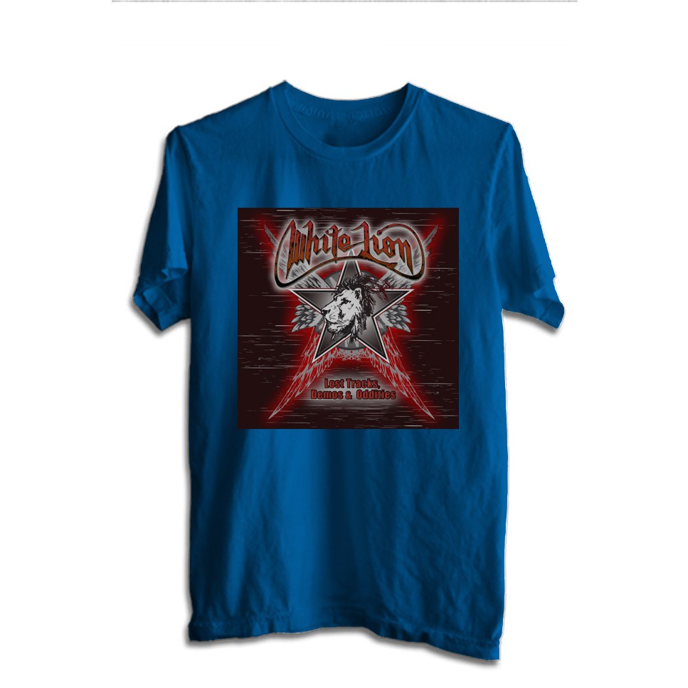 KAOS BAND WHITE LION TSHIRT MUSIK ROCK WHITE 06