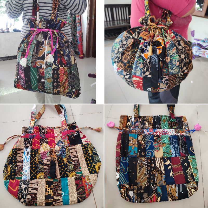 TOTE BAG SERUT BATIK CANTIK KHAS JOGJA