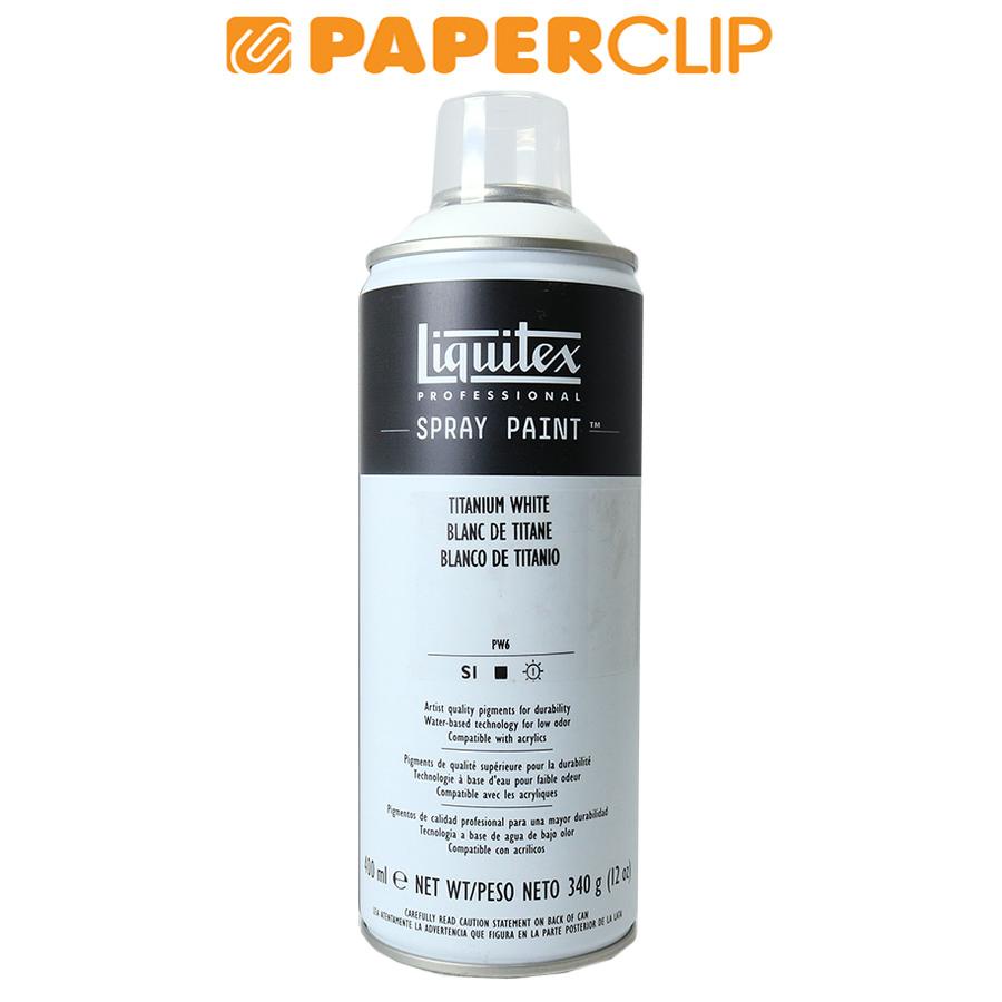

CAT ACRYLIC LIQUITEX SPRAY 400ML 4450432 TITANIUM WHITE