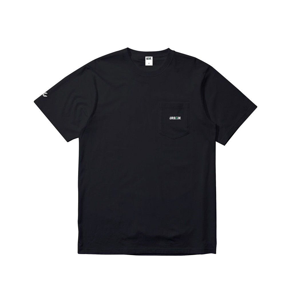 

Urbain x Leaf Tshirt - Urbain Goodtimes - Black Pocket