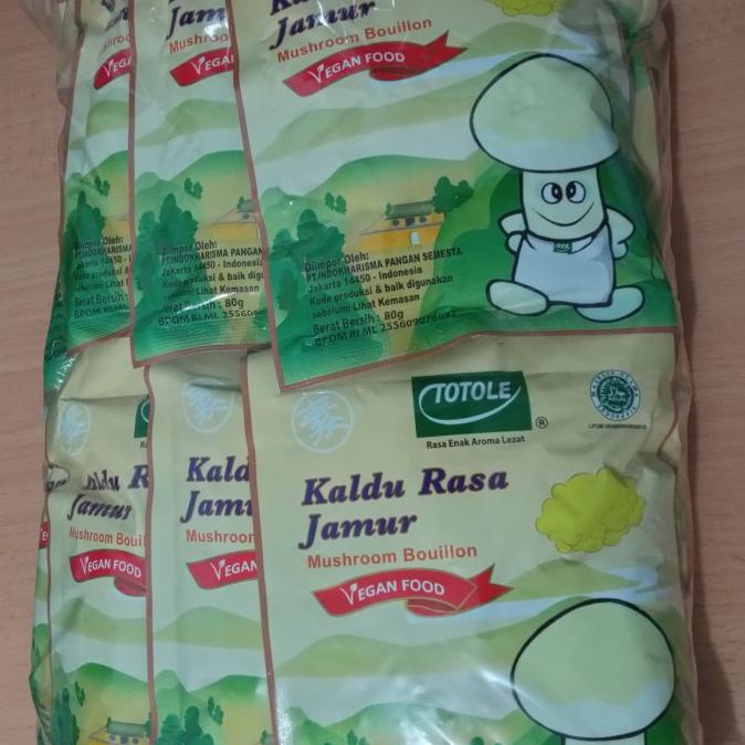 

COD TOTOLE KALDU JAMUR 80G ( 1 PAK ISI 25 PCS) BUMBU & BAHAN MASAKAN MAKANAN & MINUMAN
