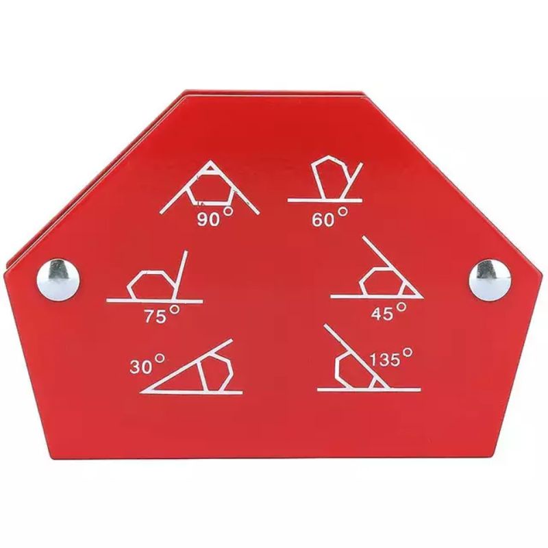 ART Siku Las Magnet Variable 3&quot; 6 Sudut Besi Las 3 Inch 25LBS Variable Angle Magnetic Welding Holder