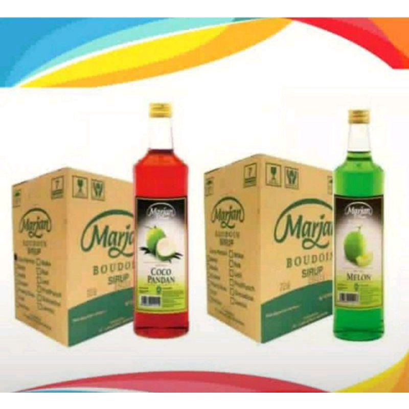 Syrup Marjan Boudoin 460ml 1karton