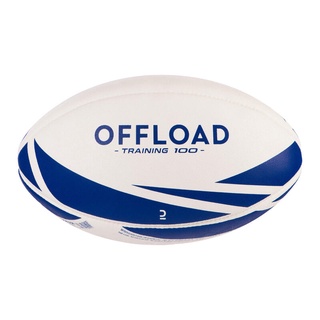 Decathlon Offload Bola Latihan Rugby Ukuran 5 R100 - Biru - 8579041