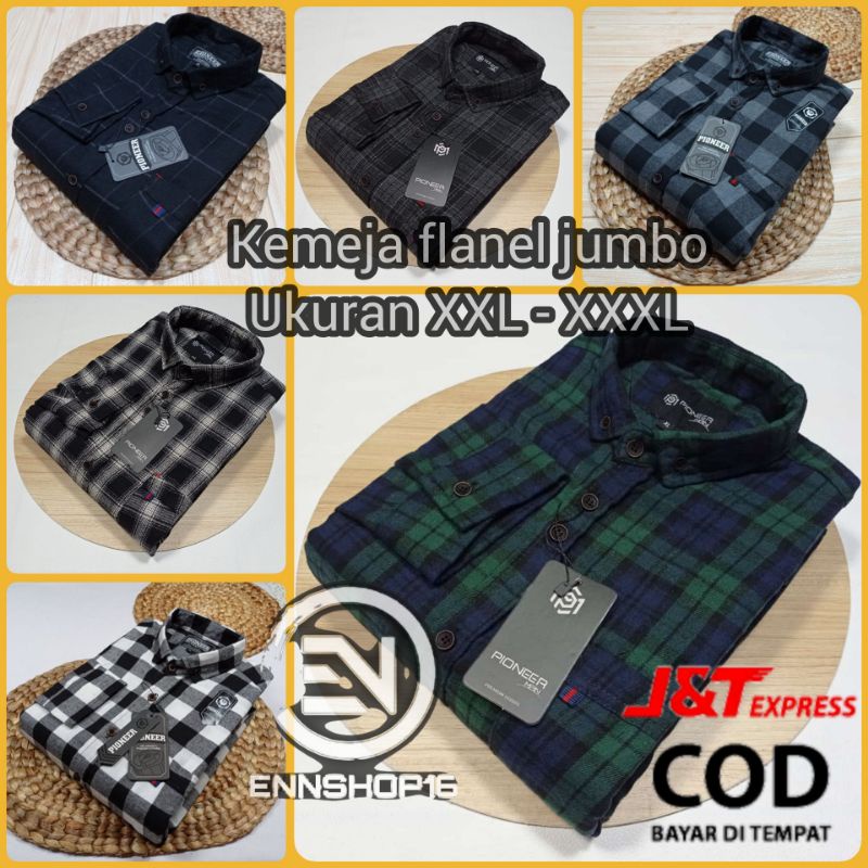 KEMEJA FLANEL JUMBO | KEMEJA FLANEL JUMBO LENGAN PANJANG | KEMEJA FLANEL SIZE XXL - XXXL | KEMEJA WANITA JUMBO | FLANEL CEWEK JUMBO | FLANEL JUMBO