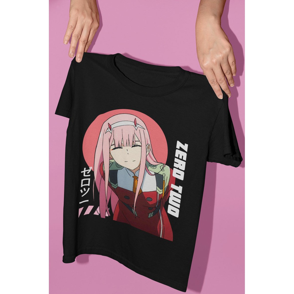 Tshirt Zero Two Dārin In Za Furankisu Anime Manga Darling In The Franxx Premium Unisex