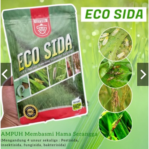 Pestisida Alami Pupuk Pembasmi Hama ECO SIDA 140 Gram