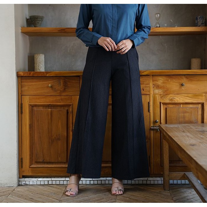 NEW ORI Celana Kulot Denim SONIA Celana panjang 0051