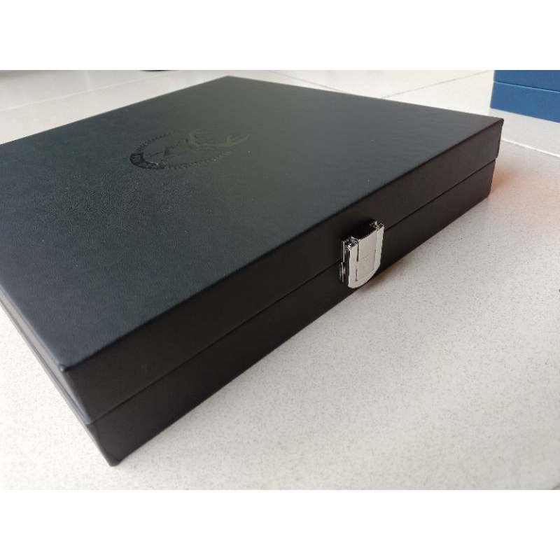 Tas Gunting Kotak ICOOL + sarung gunting kulit asli japan