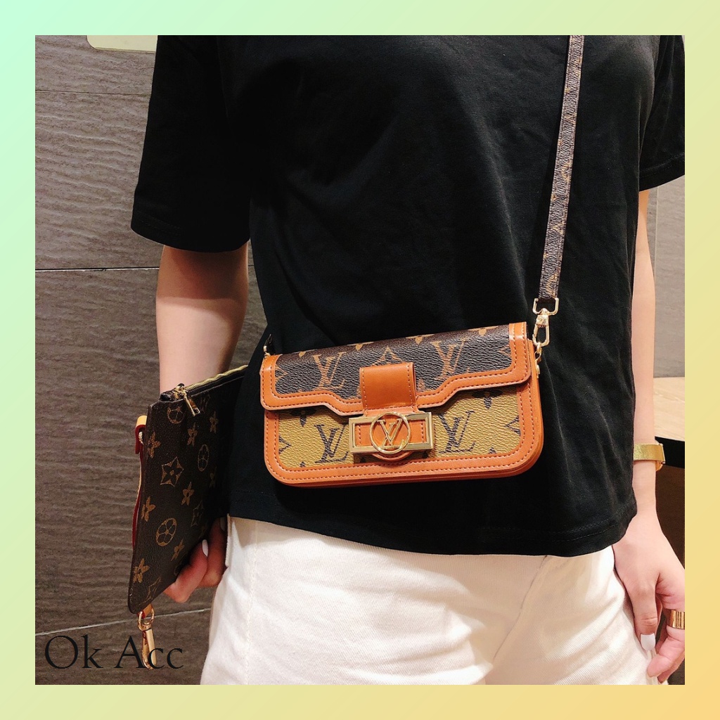 MURAH Tas Wanita BAHU dompet kecil tali panjang FH71