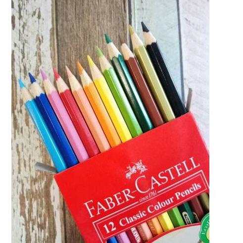 

Telah Hadir.. Pensil Warna Faber Castell 12 Warna Classic Panjang