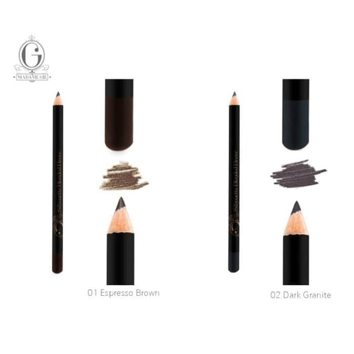 Madame GIE Silhouette Blended Brow BPOM Original Pensil Alis Madame