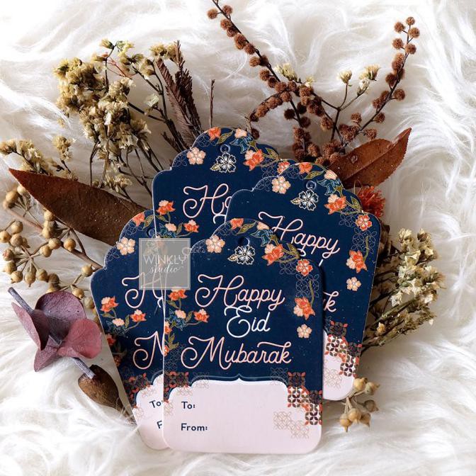 

Hangtag Lebaran Hang Tag Idul Fitri Kartu Ucapan Lebaran Mini -KAMALIA