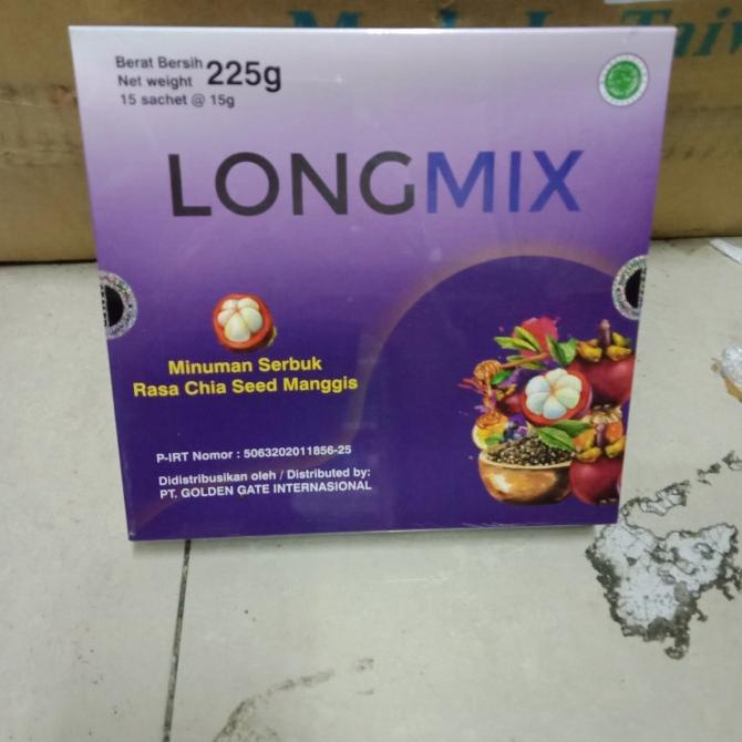 

LONGMIX SERBUK MINUMAN RASA CHIA SEED MANGGIS ---Terbaru---