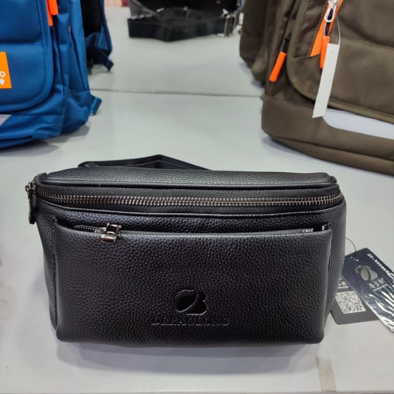 Tas Pinggang Terbaru Tas Model Waistbag Pria/Wanita Kulit Import