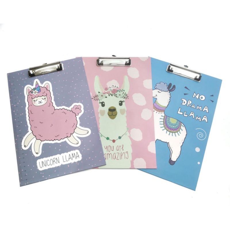 Clip board papan jalan ujian gambar karakter ME2145