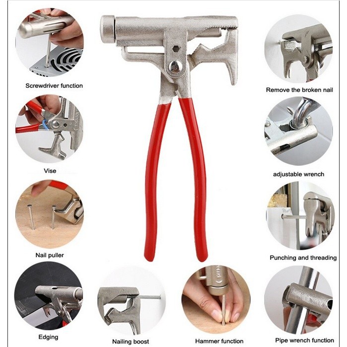 HAMMER PALU PAKU PRIME SERBAGUNA MULTIFUNGSI MULTIPURPOSE 10 IN 1 / PALU PLUS 10IN1