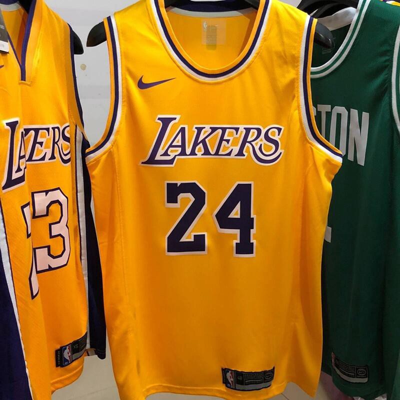 nike lakers basketball shirt