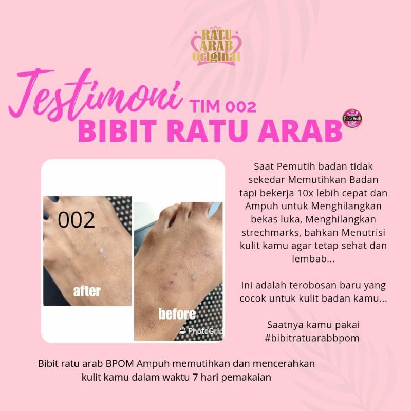 RATU ARAB BARCODE KEMASAN BARU ORIGINAL