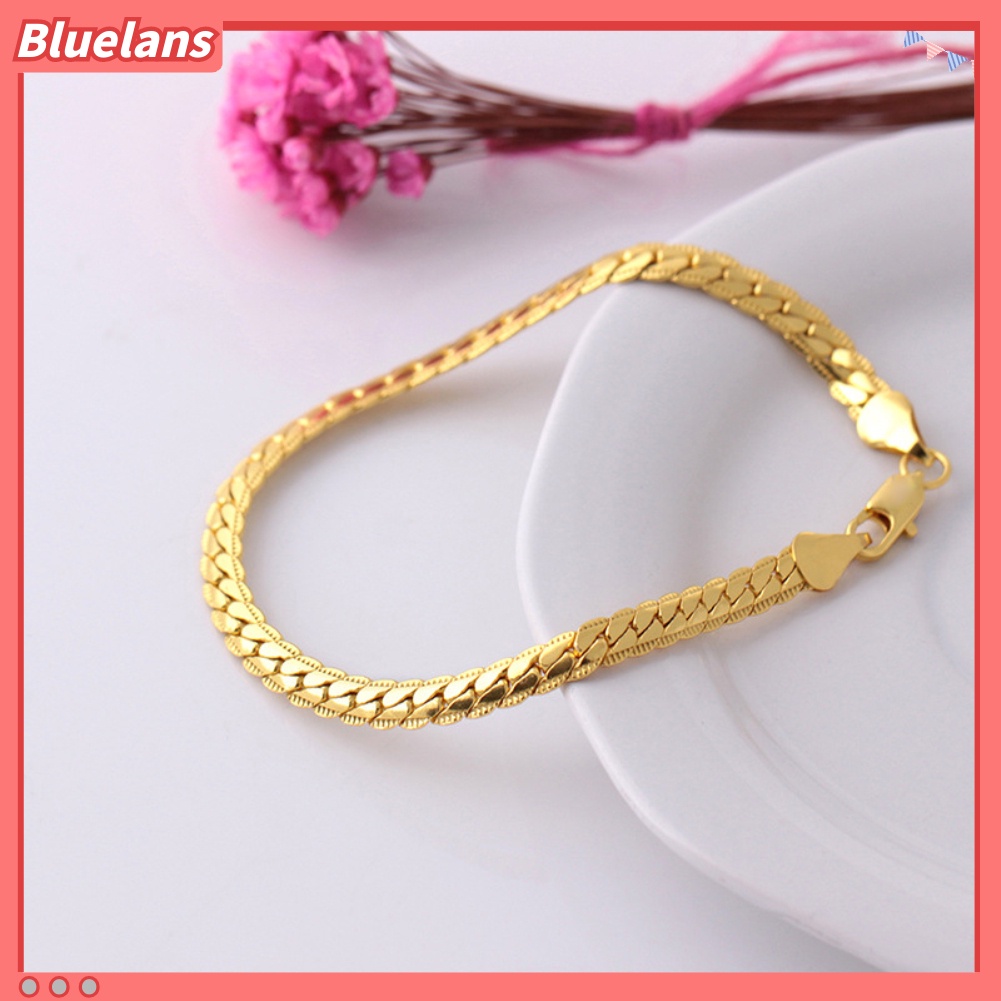 Bluelans Men Women DIY Hand Jewelry Fashion Boutique Side Chain Party Date Bracelet