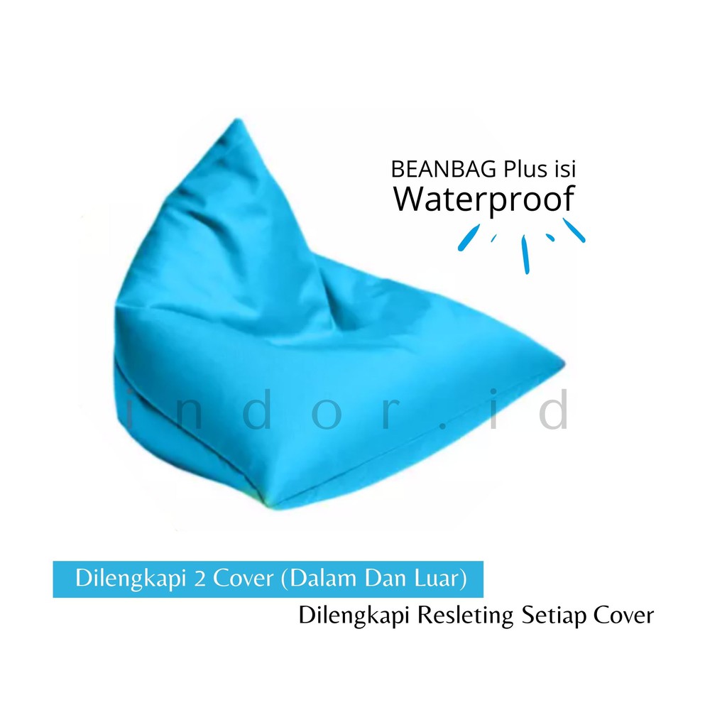 BEAN BAG PLUS ISI MURAH WATERPROOF SIZE MEDIUM